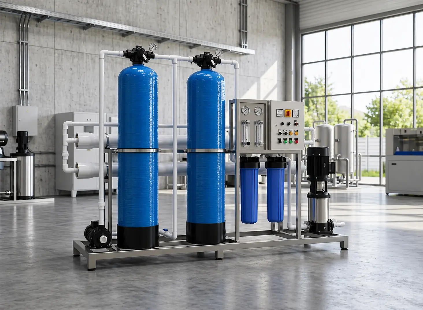 Water Softener Plant